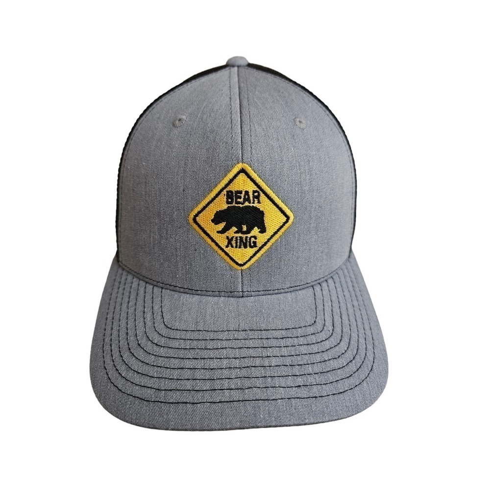 Bear Xing Truckers hat mesh back.‎ Adjustable. NWOT.  Alaska. Hiking. Traveling